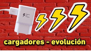 EVOLUCIÓN DE LOS CARGADORES 📱📱⚡⚡ [upl. by Nov556]