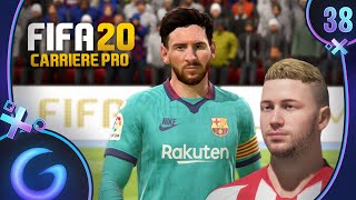 FIFA 20  CARRIÈRE PRO FR 38  Face au Barça en Supercopa [upl. by Kyne]