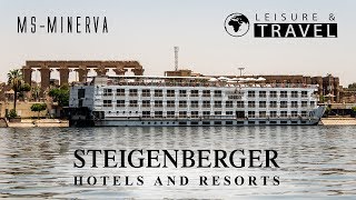 Steigenberger MS Minerva Nil Cruise Boat Hotel Egypt Nilkreuzfahrt Ägypten 5 Star Luxus [upl. by Kartis]