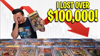 I LOST OVER 100000 COLLECTING COMIC BOOKS Are Comics A Bad Investment [upl. by Ecirehs408]