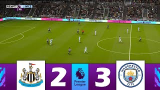 Newcastle contre Manchester City 23  Première Ligue 202324  Résumé du Match [upl. by Mattias]