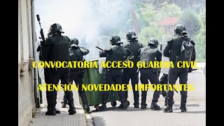 D82 CONVOCATORIA ACCESO GUARDIA CIVIL CON NOVEDADES IMPORTANTES NO TE LO PUEDES PERDER [upl. by Ahsiek]