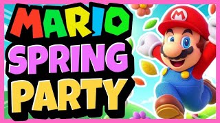 Mario Brain Break Party  Brain Breaks for Kids  Mario Run amp Freeze Dance  Just Dance [upl. by Vokay]