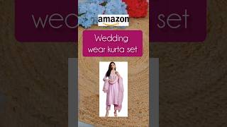 Amazon wedding collection amazonfashion kurtaset weddingwear embroideredkurtaset ytshorts [upl. by Shanahan957]