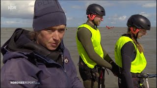 NDR Nordseereport Spezial – Kitesurfen am KBC Brouwersdam [upl. by Macintyre614]