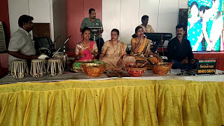 Telugu Traditional Marriage songs by Raajsangeeth Sampradaya Gana Swaranjali Hyderabad 9849358074 [upl. by Sined]