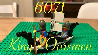 LEGO 6017 King’s Oarsmen STOP MOTION [upl. by Lexerd]