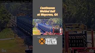 Continuous Welded Rail Waycross GA shorts [upl. by Walden]