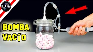 🔴 EXPERIMENTOS CASEROS Con Tu Propia BOMBA De VACÍO Casera [upl. by Ynej530]