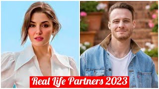 Hande Ercel Vs Kerem Bursin Married Real Life Partners 2023 [upl. by Eenafets961]