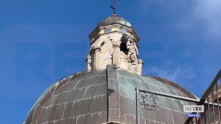 Roseto degli Abruzzi  A Montepagano inagibili abitazioni e strade [upl. by Stormie]