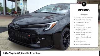 2024 Toyota GR Corolla Premium New 39076 [upl. by Rondon]