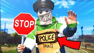 Real Cops Stop Fake COP In GTA5 RolePlay [upl. by Edwards417]