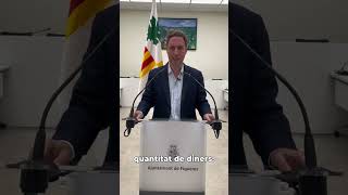 Declaració Institucional de l’alcalde de Figueres [upl. by Feetal891]