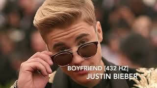 Justin Bieber  Boyfriend 432 Hz [upl. by Phare]