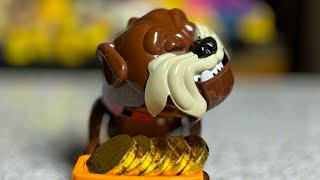 Mad Dog beware dont take his favourite Gold Chocolate Coins🤣😂scary dog funnytoy asmr toys [upl. by Aramaj855]