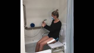 Using a Tub and Transfer Bench [upl. by Bloch]