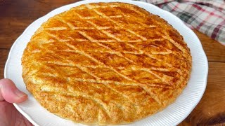 Galette des Rois Bretonne  Recette Minute  Dessert du Dimanche [upl. by Hanley724]