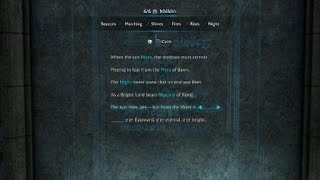 Middleearth™ Shadow of War™ How To UNLOCK CIRITH Ungol Ithildin Poem Door [upl. by Scrivings]