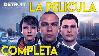 Detroit Become Human La Película MODO PACIFISTA Latino [upl. by Liss436]