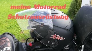 meine Schutzausrüstung fürs Motorrad [upl. by Ihsar361]