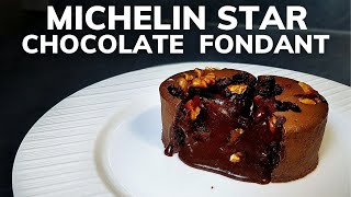 How to make PERFECT CHOCOLATE FONDANT at home Michelin Star Recipe [upl. by Selin]