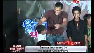 Salman Khan loves the Chillar Party gang [upl. by Diarmit215]