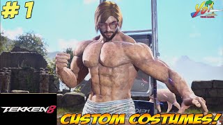 Tekken 8 Custom Costumes Part 1  YoVideogames [upl. by Estell688]