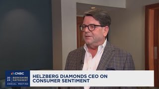 Helzberg Diamonds CEO says you cannot tell a difference between lab grown and natural diamonds [upl. by Atnauq]