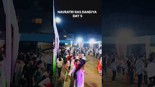 Navratri ras dandiya day 5 navratri garba 2024 [upl. by Samala]