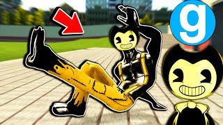 Brand New Bendy and The Ink Machine Sammy Playermodel  Gmod BATIM Sandbox Funny Moments Garrys Mod [upl. by Eniledgam]