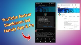 Youtube Nutzer blockieren und entblocken am PC amp Handy Anleitung [upl. by Leugar985]