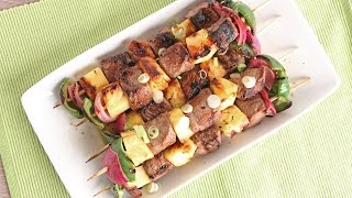 Teriyaki Beef Skewers Recipe  Episode 1075 [upl. by Znieh]