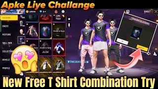 FreeFire New T Shirt Combination  Free Fire New Free Jursey Combination  FF New Jursey Combination [upl. by Rod]