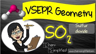 VSEPR geometry for SO2  Shape of sulfur dioxide molecule  Dr K [upl. by Garret]