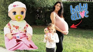 BABY ALIVE  Mon VRAI bébé  Une poupée réaliste pour jouer à la maman avec ses 80 fonctions [upl. by Assenat985]