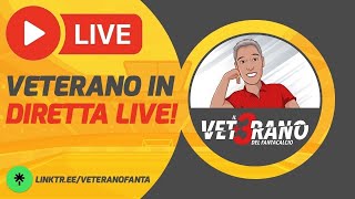 🎯 Urge LIVE  Strategia Psicologia Valutazione Rose Top 11 Rookie Quota 100 Fantalab fantacalcio [upl. by Alla]