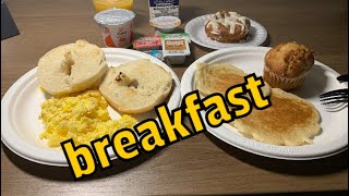 DAY 1  HOLIDAY INN EXPRESS BREAKFAST BUFFET [upl. by Osman]