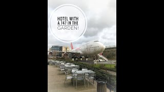 747 in my Hotel Garden  Schiphol Amsterdam 🇳🇱 [upl. by Aro]