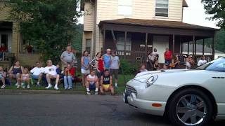 Wellsburg WV 4th Of July Parade amp Fireworks Finale 2011 JVCFM1 Camera [upl. by Elockcin18]