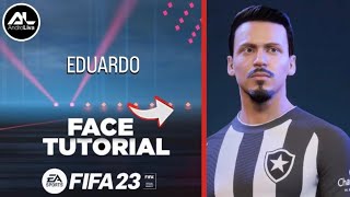 FIFA 23  EDUARDO Face  Stats Tutorial [upl. by Ricoriki]