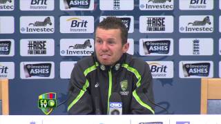 Siddle describes sledging as quotpretty tamequot [upl. by Kaiser]