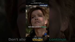 2K Qs Irresponsibility  Star Trek Voyager S03E11 quotQ and the Greyquot shorts startrek clips [upl. by Cahra]