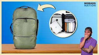 Pakt Travel Backpack 45L V2 Review Is it better than V1 [upl. by Dasa320]