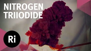 Slow Motion Contact Explosive  Nitrogen Triiodide [upl. by Aldin513]