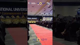 NU View National University Midyear 117th Commencement Exercises [upl. by Melac]