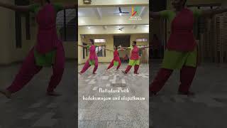 Nattadavu with Kadakamukam and alapathmam dance bharatanatyam adavus adavu nattadavu shorts [upl. by Norvol24]