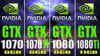 GTX 1070 vs GTX 1070Ti vs GTX 1080 vs GTX 1080Ti  NEW DRIVER  51295  PC GAMES TEST [upl. by Ian]