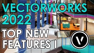 Vectorworks 2022 Top New Features Part I 4K [upl. by Eignat]