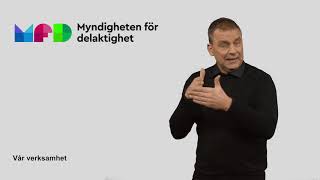 Om Myndigheten för delaktighet teckenspråk [upl. by Josh812]